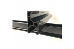 
Rail de montage de panneau solaire, rail de montage de panneau, supports de montage de panneau, rail en aluminium