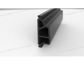 multi-cavité HK 35,3 mm isolation thermique d'extrusion polyamide jambe pour les profils de fenêtres en aluminium alt=